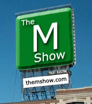 The M Show logo