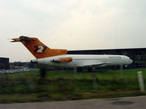 Wordless Wednesday - Airplane at 727 Group Office in Skanderborg, Denmark Wordless Wednesday - Airplane at 727 Group Office in Skanderborg, Denmark