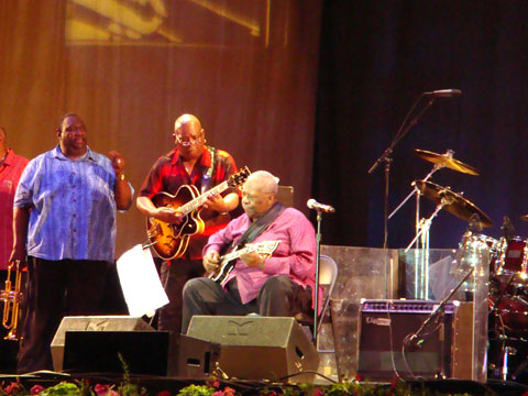 Wordless Wednesday - B.B. King At The 2008 Chicago Blues Festival Wordless Wednesday - B.B. King At The 2008 Chicago Blues Festival