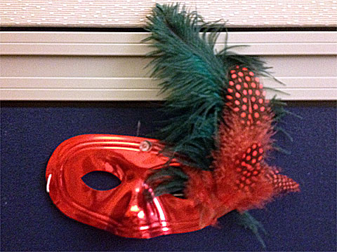 photo of Mardi Gras mask