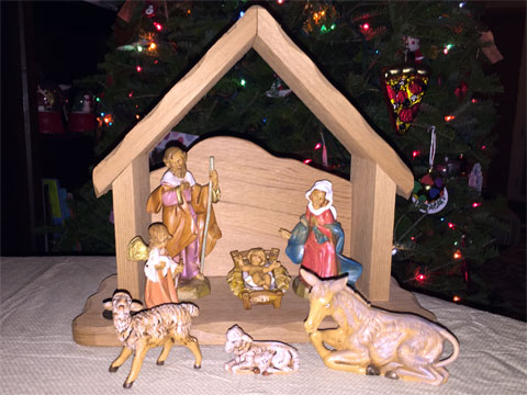 photo of my nativity scene