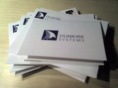 handwritten note cards from Dunkirk Systems