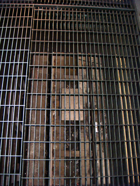 Wordless Wednesday - Subway Tracks Thru Grate in Columbus Circle, New York, NY