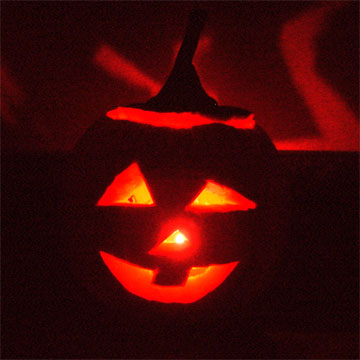 Front Photo of My Halloween Pumpkin