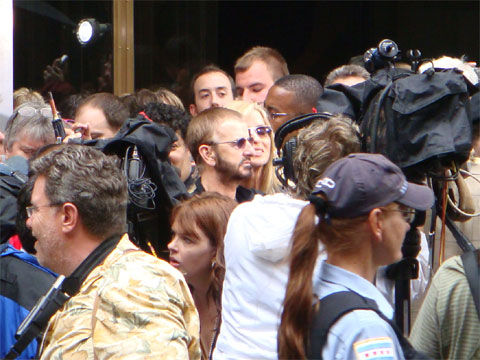 Wordless Wednesday - Ringo Starr at the Hard Rock Hotel in Chicago