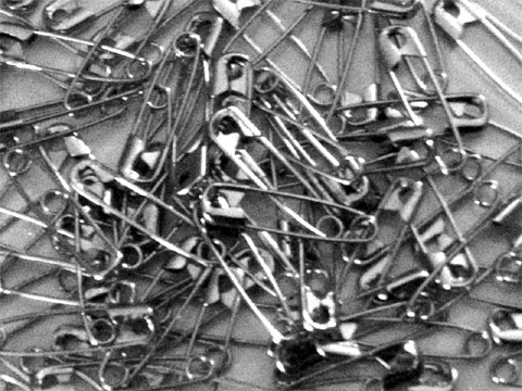 photo of safety pins