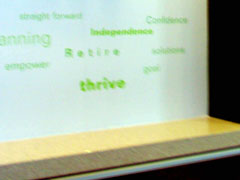 photo of word Thrive at TD Ameritrade