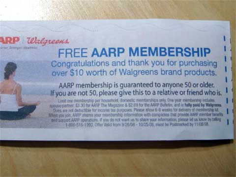 photo of Walgreens register receipt photo of Walgreens register receipt
