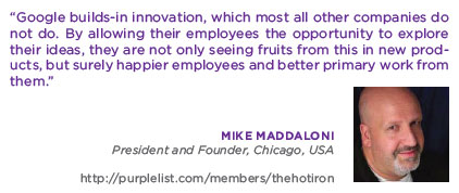 quote from Mike Maddaloni in 2010 Good Brands Report