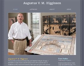 home page of Web site of Augustus V. M. Higginson