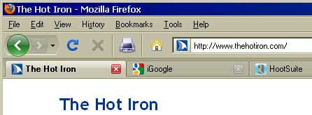 screenshot of favicons