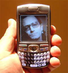 Bono on my Treo