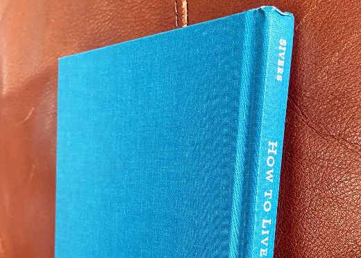 photo of back cover of How to Live photo of back cover of How to Live