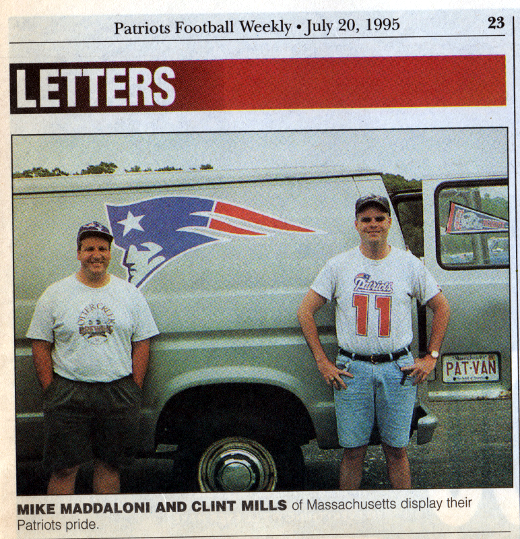 clipping of Mike and Clint with the Pat Van