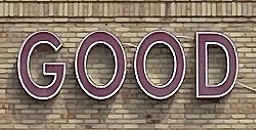 photo of the word Good