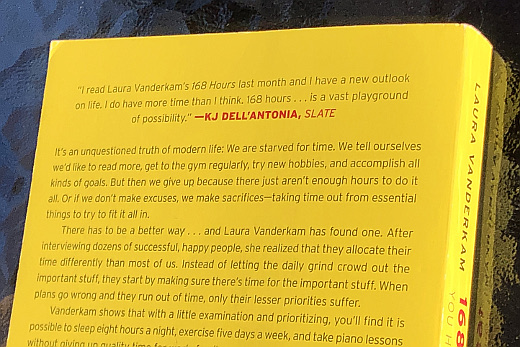 photo of the back cover of 168 Hours photo of the back cover of 168 Hours