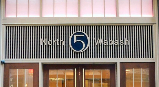 photo of 5 North Wabash Avenue entrance photo of 5 North Wabash Avenue entrance