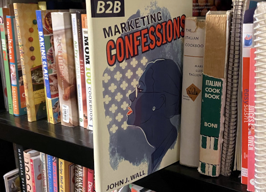 photo of alternate cover of B2B Marketing Confessions