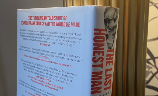 photo of back cover of The Last Honest Man