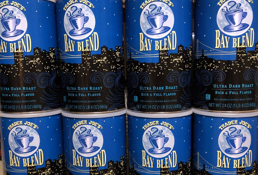 photo of Trader Joe’s Bay Blend coffee