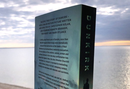 photo of the back cover of Dunkirk
