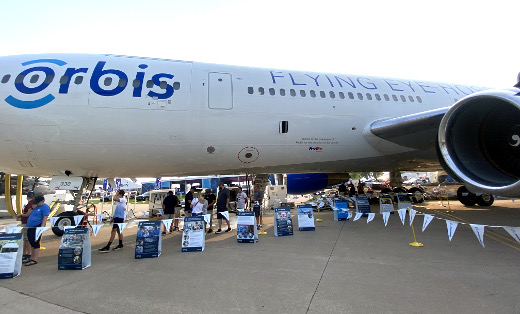 photo of Orbis Flying Eye Hospital at EAA Oshkosh