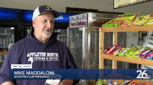 screenshot of Mike Maddaloni interviewed on NBC26